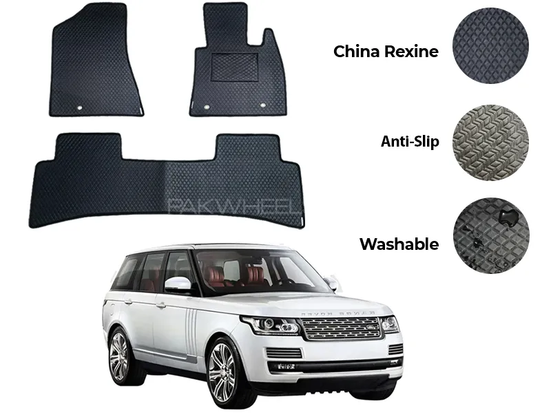 Range Rover Vogue China Rexine Floor Mat 3PCS - Model 2012-2018 Image-1