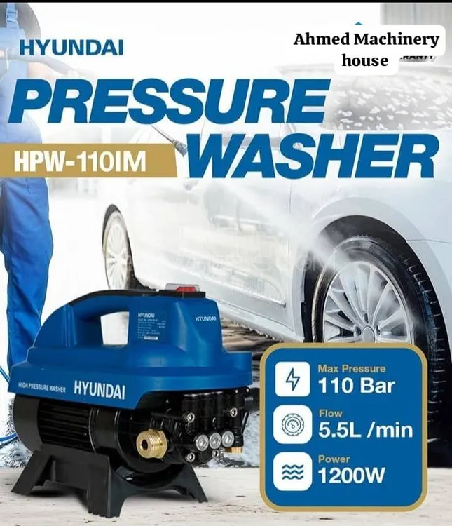 hyundia induction motor 1200 watts ans 110 bar Image-1