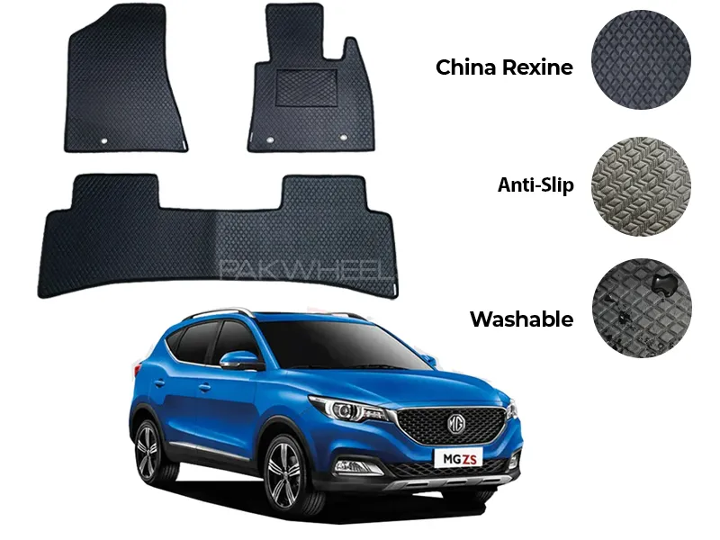 MG ZS China Rexine Floor Mat 3PCS - Model 2020-2022 Image-1