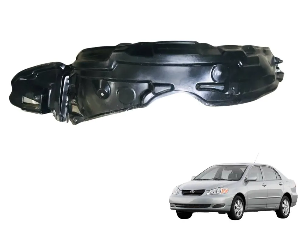 Toyota Corolla 2002-2008 Fender Shield Left Side Image-1