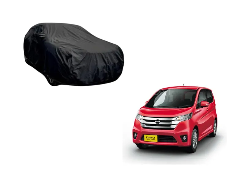 Nissan Dayz Black Coat Parachute Top Cover  Image-1