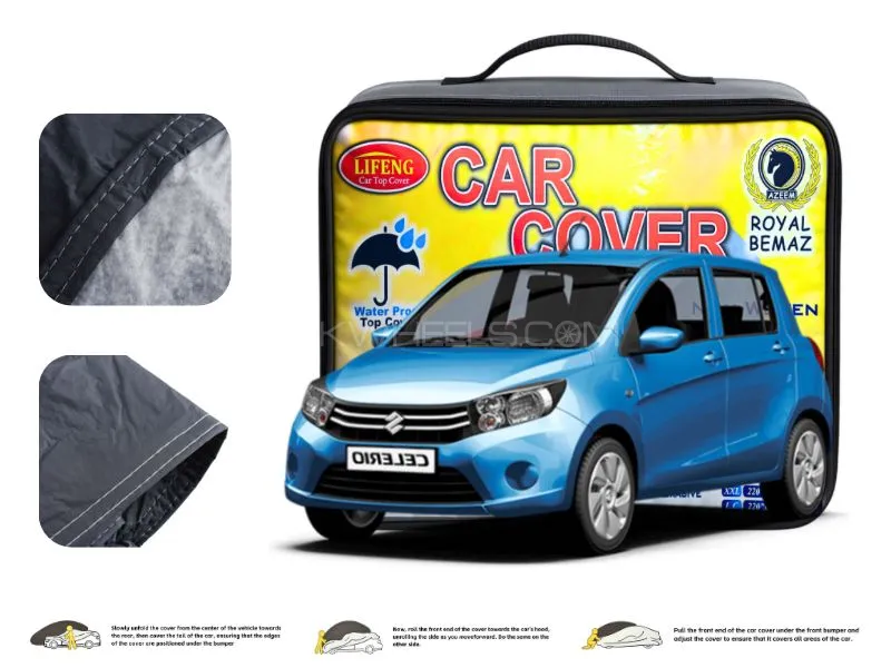 Suzuki New Cultus Double Coated PVC With Cotton Car Cover Image-1