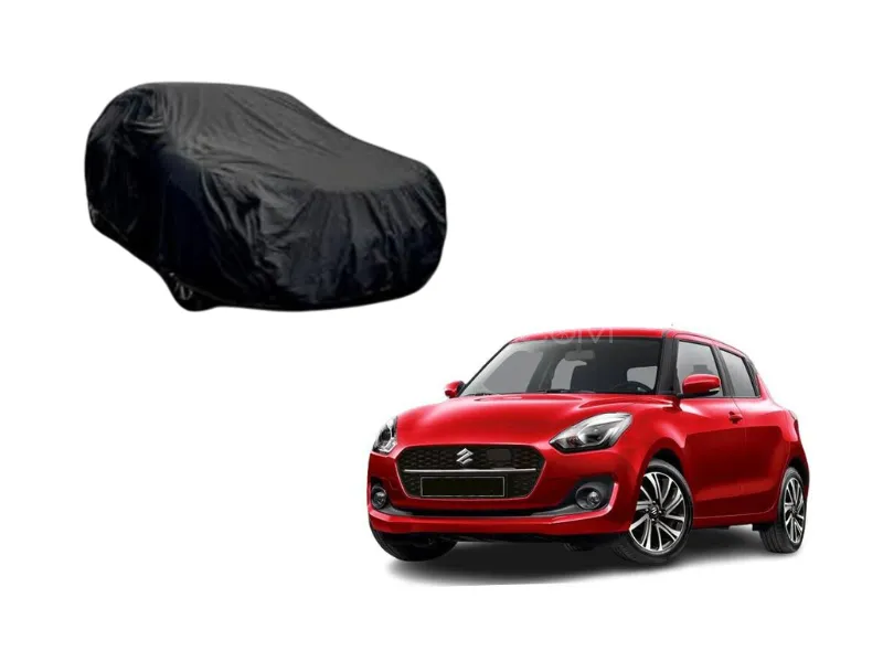Suzuki Swift 2022-2025 Black Coat Parachute Top Cover Image-1
