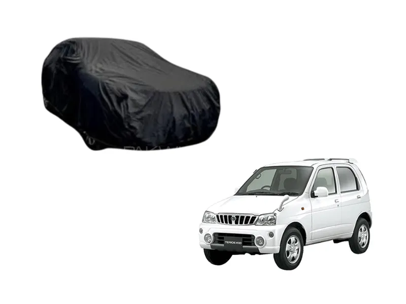 Terios Kid Black Coat Parachute Top Cover   Image-1