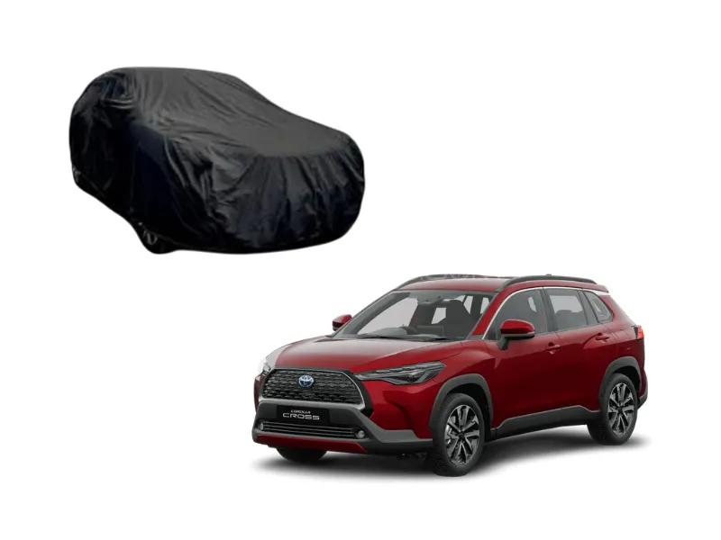 Toyota Corolla Cross Black Coat Parachute Top Cover  Image-1