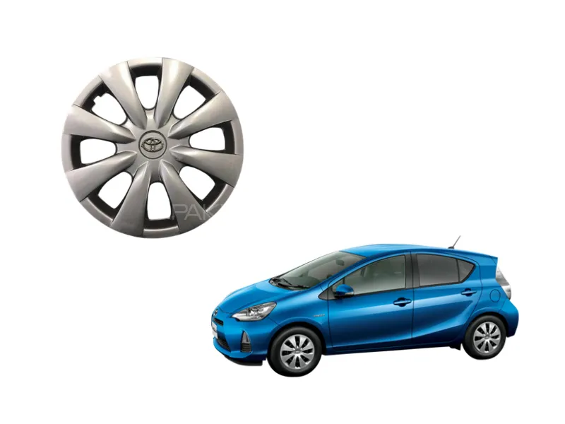 4PCS Toyota Aqua Wheel Cap 15inch Image-1