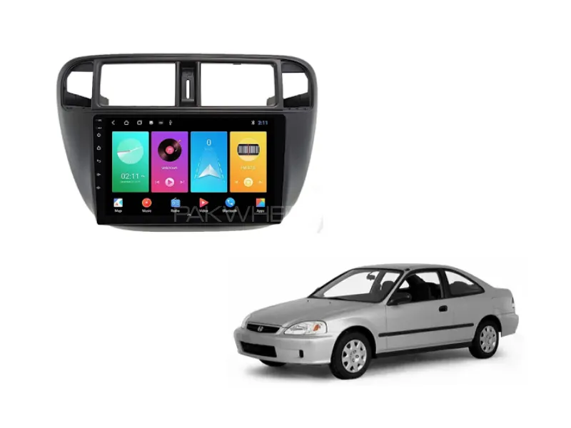 Honda Civic EK 1998-2000 Android Panel Image-1