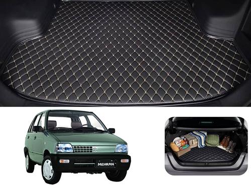 Suzuki Mehran 7D Custom Car Trunk Mat - Model 1988-2019 Suzuki Mehran 7D Custom Car Trunk Mat - Model 1988-2019