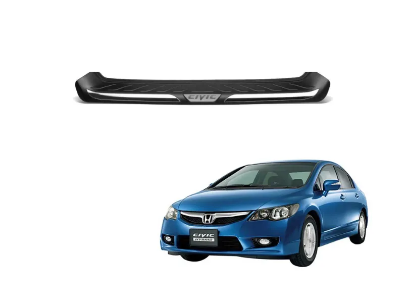 Honda Civic 2006-2012 Rear Bumper Protector Image-1