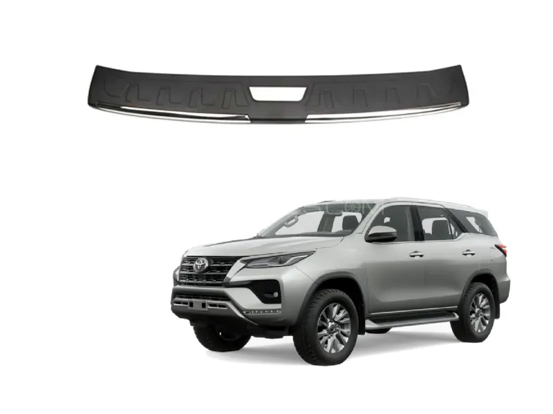 Toyota Fortuner 2016-2025 Rear Bumper Protector Image-1