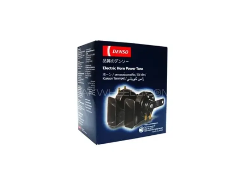 DENSO Electric Horn Power Tone 12V Double Pin Image-1