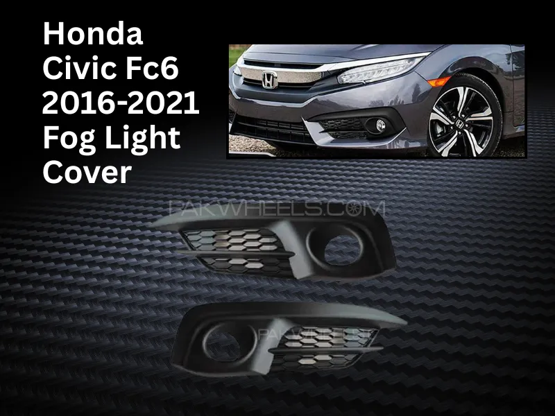 Honda Civic Fc6 2016-2021 Fog Light Cover Image-1