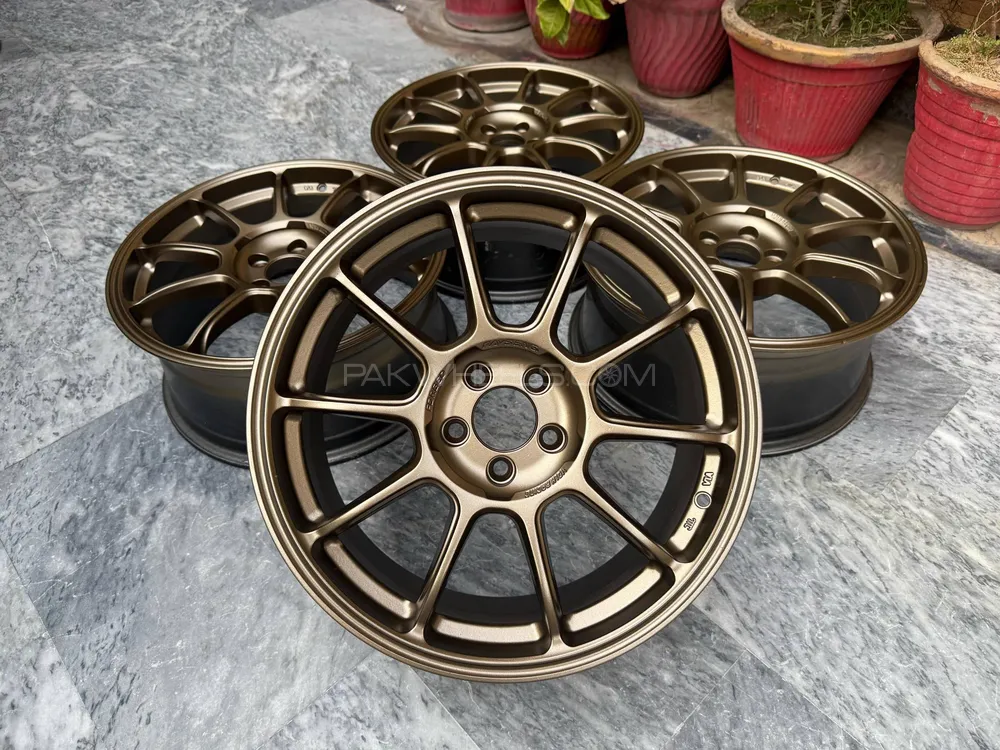 Rays Volk Racing ZE40 17 inch 5 nut 100 pcd rims Image-1