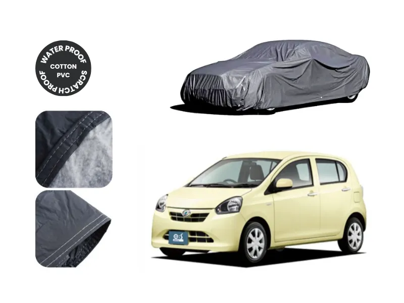 Zingfix Daihatsu Mira 2012-2016 Premium Waterproof Top Cover – Dust & Scratch Protection Image-1