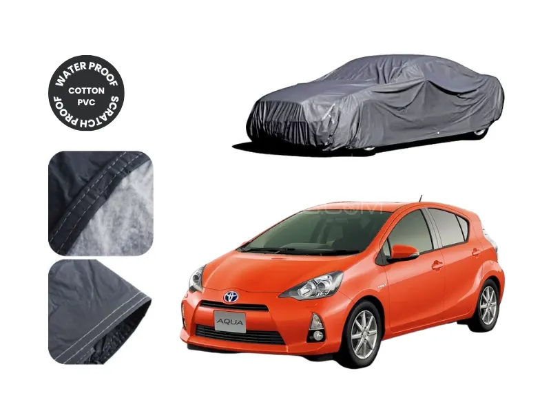 Zingfix Toyota Aqua 2013-2025 Premium Waterproof Top Cover – Dust & Scratch Protection Image-1