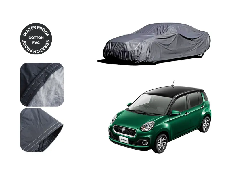 Zingfix Toyota Passo 2017-2023 Premium Waterproof Top Cover – Dust & Scratch Protection Image-1