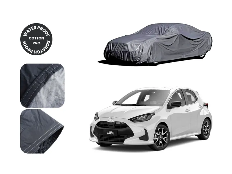 Zingfix Toyota Yaris Hatchback Premium Waterproof Top Cover – Dust & Scratch Protection Image-1
