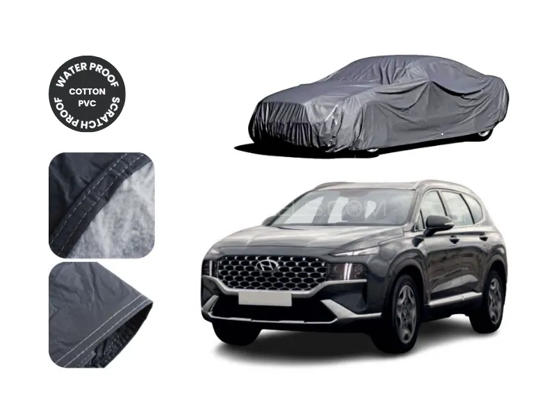 Zingfix Hyundai Santa Fe Premium Waterproof Top Cover – Dust & Scratch Protection Image-1
