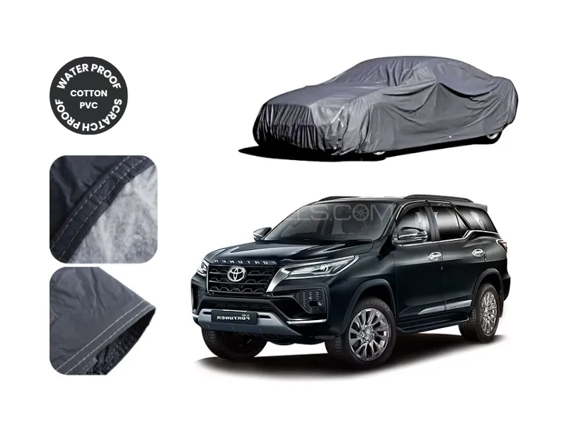 Zingfix Toyota Fortuner Premium Waterproof Top Cover – Dust & Scratch Protection Image-1