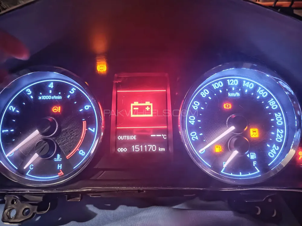 Toyata Grandi 2016 Model Speedometer Image-1