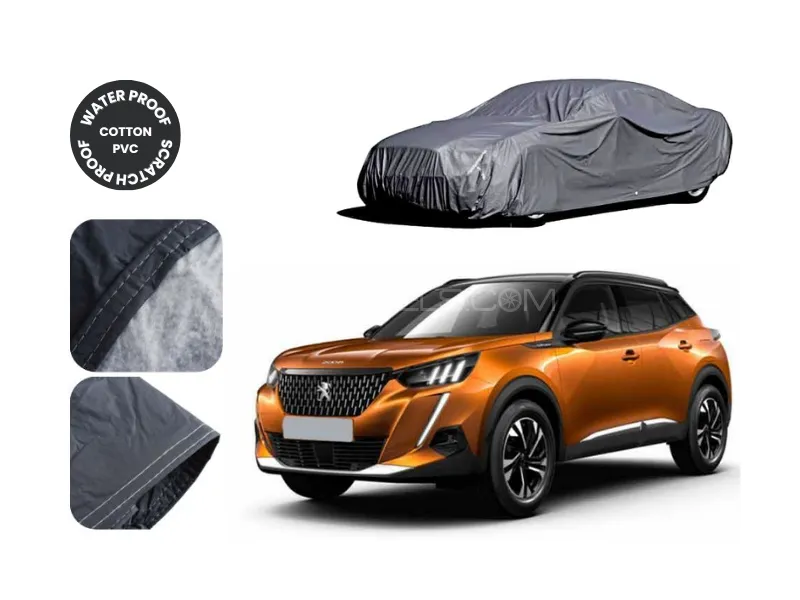 Zingfix Peugeot 2008 Premium Waterproof Top Cover – Dust & Scratch Protection Image-1
