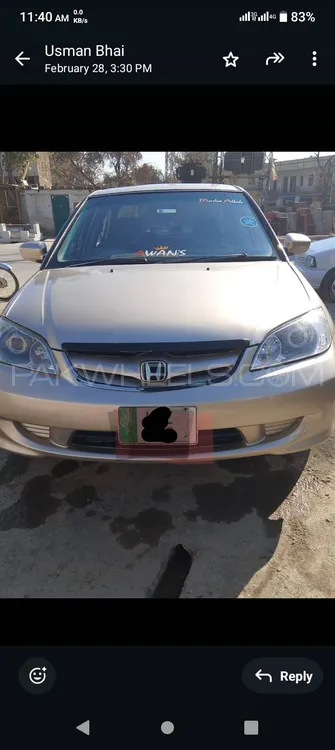 Honda Civic 2001 for Sale in Haripur Image-1