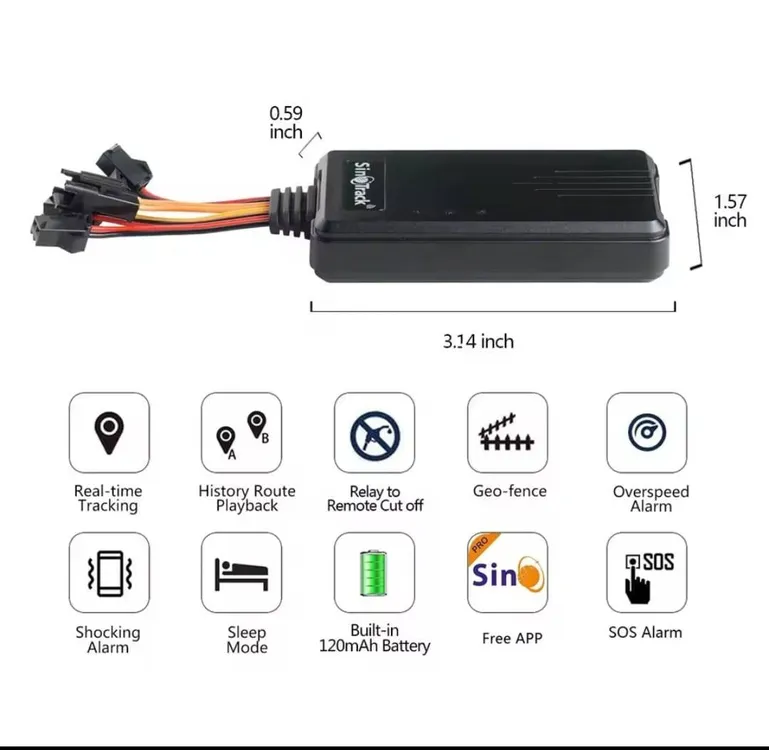 Sinotrack ST-906 GPS Tracker for Car, Bikes Image-1