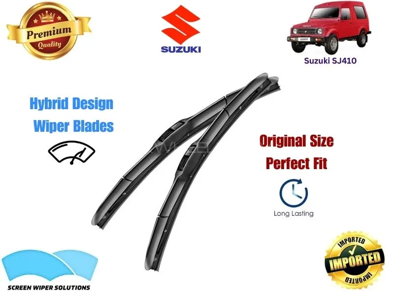 Suzuki SJ410 Aero Design Soft Wiper Blade set - Premium Quality Image-1