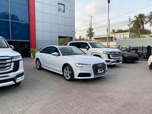 Make: Audi A6
Manufacturing: 2016
Model year: 2017 on all papers
Mileage: 28,000 km
Reg: 2017 Khi 

*Sunroof  
*Leather Electric Seats
*Memory Seats
*Matrix LED Lights

Calling and Visiting Hours

Monday to Saturday

11:00 AM to 7:00 PM
