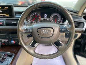Audi A7 Sportback 50 Quattro
Executive Edition 
Manufacturing: 2014 
Model year: 2015 on all papers
Mileage: 35,900 km
Reg: Karachi 

*Sunroof 
*Power Spoiler
*Bose Sound System 
*Leather Electric Seats
*Memory Seats
*Power Boot
*Matrix LED Lights

Calling and Visiting Hours

Monday to Saturday

11:00 AM to 7:00 PM