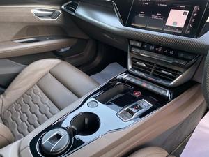 Audi etron GT 
Model: 2022 
Mileage: 4,000 km 
Reg: 2022 khi 

*PPF Coated 
*Black with truffle brown interior
*Front sports pro seats
*Front ventilated seats
*Privacy glass (dark tinted windows) 
*Interior in Nappa leather/Dinamica microfibres
*Perforated leather with honeycomb stitch 
*Bang & Olufsen 3D sound system
*Adaptive air suspension 
*Decorative inserts in Matte Carbon Twill

Calling and Visiting Hours. 

Monday to Saturday

11:00 AM to 7:00 PM