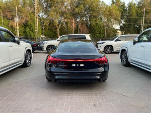 Audi etron GT 
Model: 2022 
Mileage: 4,000 km 
Reg: 2022 khi 

*PPF Coated 
*Black with truffle brown interior
*Front sports pro seats
*Front ventilated seats
*Privacy glass (dark tinted windows) 
*Interior in Nappa leather/Dinamica microfibres
*Perforated leather with honeycomb stitch 
*Bang & Olufsen 3D sound system
*Adaptive air suspension 
*Decorative inserts in Matte Carbon Twill

Calling and Visiting Hours. 

Monday to Saturday

11:00 AM to 7:00 PM