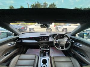 Audi etron GT 
Model: 2022 
Mileage: 4,000 km 
Reg: 2022 khi 

*PPF Coated 
*Black with truffle brown interior
*Front sports pro seats
*Front ventilated seats
*Privacy glass (dark tinted windows) 
*Interior in Nappa leather/Dinamica microfibres
*Perforated leather with honeycomb stitch 
*Bang & Olufsen 3D sound system
*Adaptive air suspension 
*Decorative inserts in Matte Carbon Twill

Calling and Visiting Hours. 

Monday to Saturday

11:00 AM to 7:00 PM