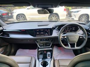 Audi etron GT 
Model: 2022 
Mileage: 4,000 km 
Reg: 2022 khi 

*PPF Coated 
*Black with truffle brown interior
*Front sports pro seats
*Front ventilated seats
*Privacy glass (dark tinted windows) 
*Interior in Nappa leather/Dinamica microfibres
*Perforated leather with honeycomb stitch 
*Bang & Olufsen 3D sound system
*Adaptive air suspension 
*Decorative inserts in Matte Carbon Twill

Calling and Visiting Hours. 

Monday to Saturday

11:00 AM to 7:00 PM