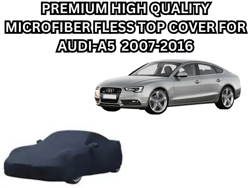 Premium High-Quality Microfiber Fleece Top Cover For Audi A5 (2007–2016) Image-1