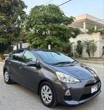TOYOTA AQUA S PUSH START MULTI PACKAGE TOP OF THE LINE (1500cc)
Model 2013 || Registered 2016 end
Gun metallic  Color
Beige Interior 
Only Half Fender Repainted Rest 100% Full Original Paint 
88,000 km driven
Push start 
Climate control A/c
Multi Steering
Original TV back camera
100% BATTERY AND ABS  
Interior is as crispy as new 
Extremely good condition 
Just like a brand new car
EXCHANGE POSSIBLE WITH ANY CAR
 
For inspection
Available at SUPREME CARS
Plot # 151/F,Under Imam heights,Shop no.1&2, Main Khalid Bin Walid Rd, Karachi, Sindh 75400

|  Premium Cars  |  Best Prices  |  Optimum Performance | 
#supremecarsgang