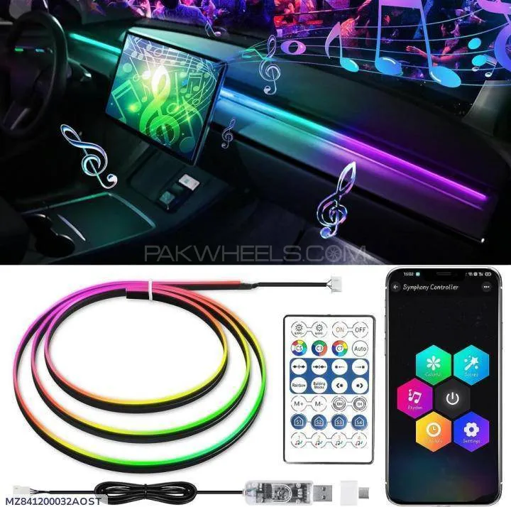 1 pcs easy installation LED strip lights Image-1