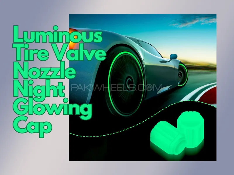 Luminous Tire Valve Cap Image-1
