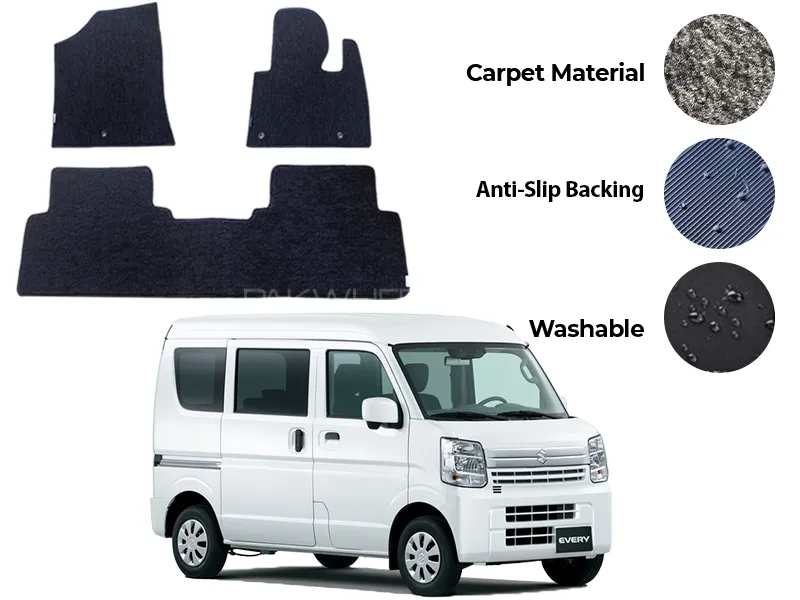 Suzuki Every Genuine Fitting Carpet Floor Mat - Model 2016-2025 Image-1