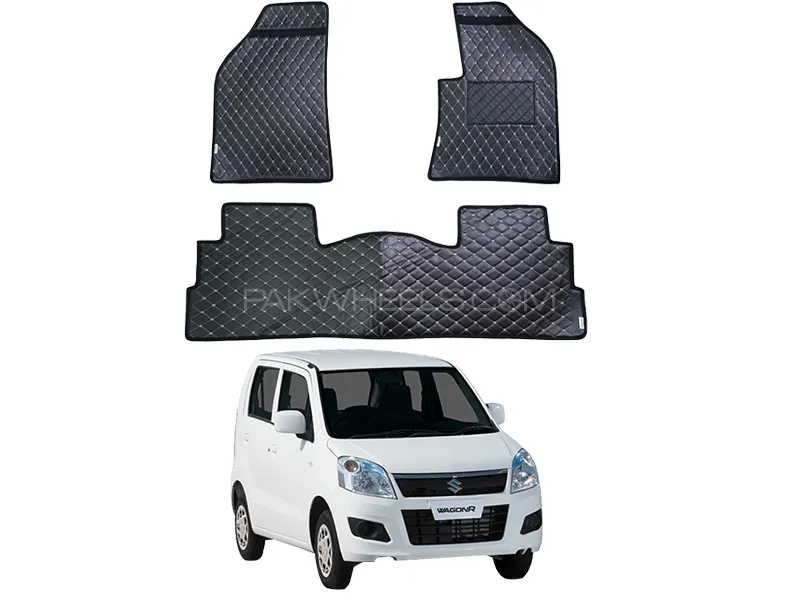 Suzuki Wagon R 7D Floor Mats - Model 2014-2025 Image-1