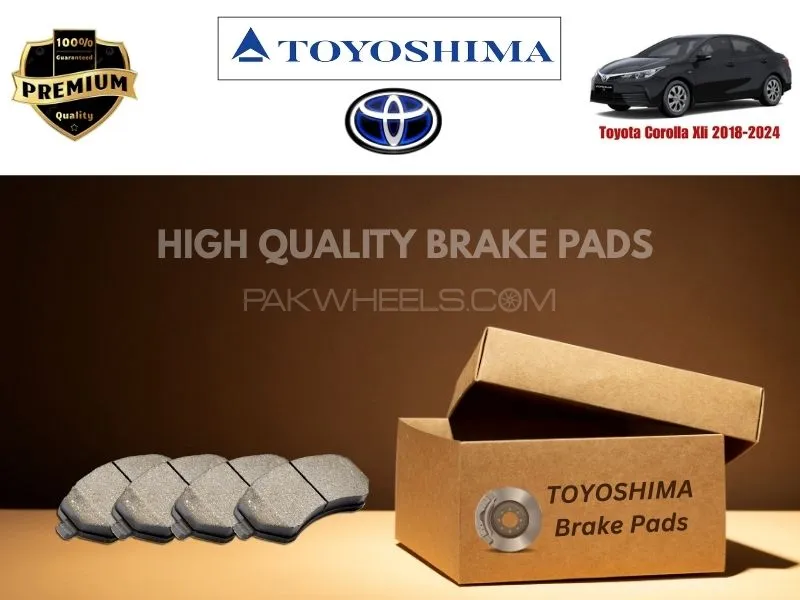 Toyota Corolla 2018-2024 Toyoshima Front Brake Pads - High Quality Image-1