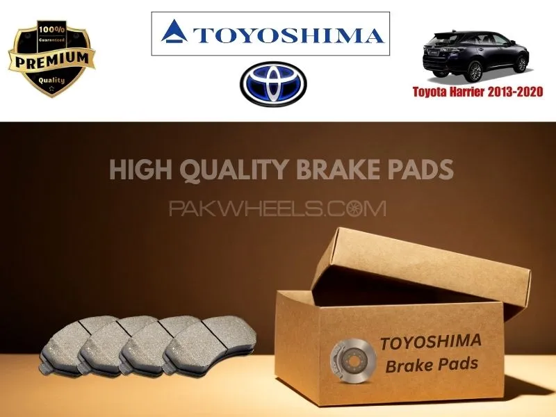 Toyota Harrier 2013-2020 Toyoshima Front Brake Pads - High Quality Image-1