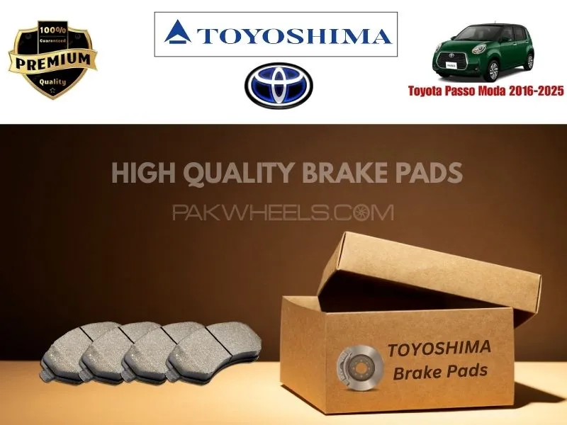 Toyota Passo Moda 2016-2025 Toyoshima Front Brake Pads - High Quality Image-1