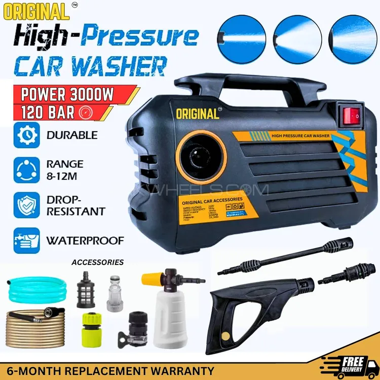 120 Bar Pressure Washer Image-1