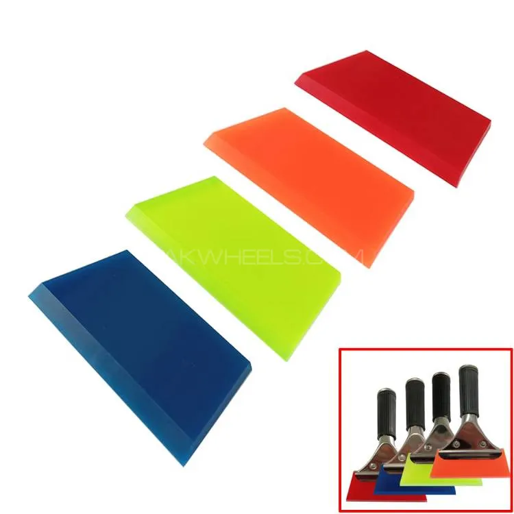 5Pcs Replacement Rubber Blade Bevel Strip for Window Tint Squeegee Glass Car Clean Tool Ppf Silicon Image-1