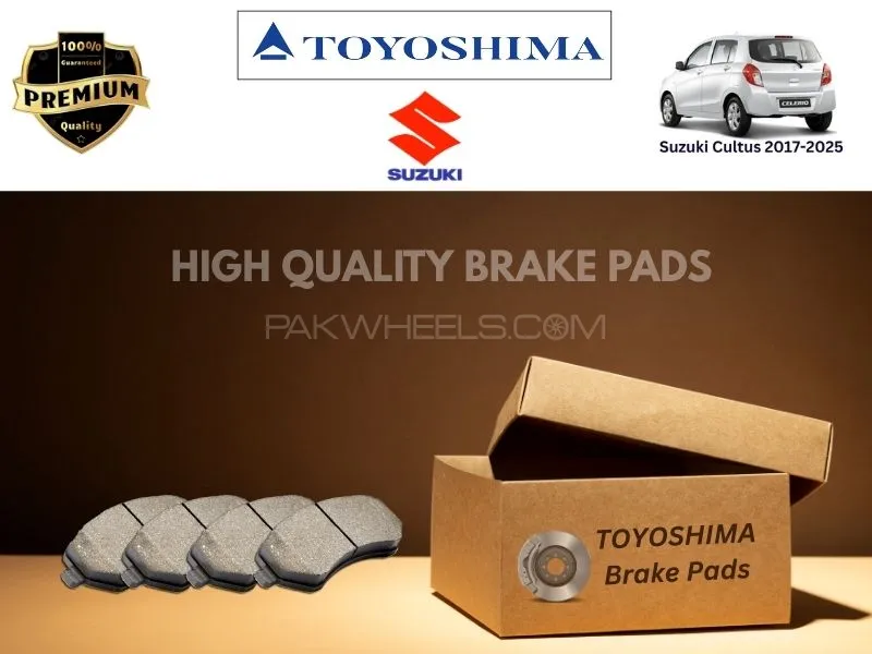 Suzuki Cultus 2017-2025 Toyoshima Front Brake Pads - High Quality Image-1