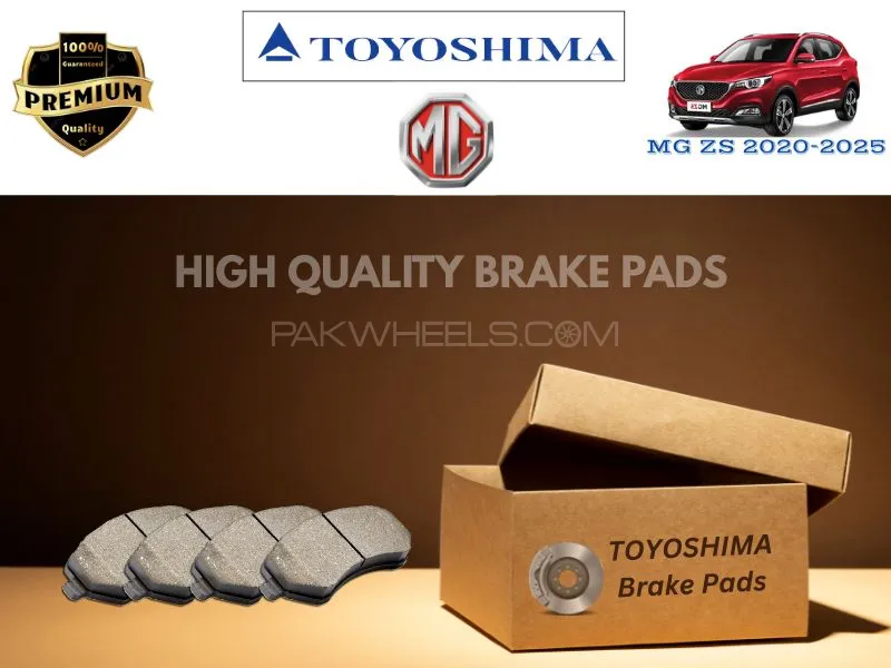MG ZS 2020-2025 Toyoshima Front Brake Pads - High Quality Image-1