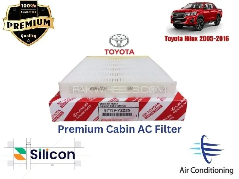 Toyota Hilux Revo 2005-2016 Premium Quality Cabin Filter - Imported Image-1
