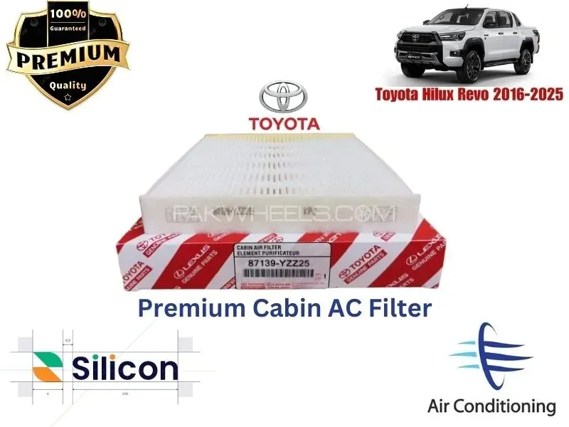 Toyota Hilux Revo 2015-2025 Premium Quality Cabin Filter - Imported Image-1
