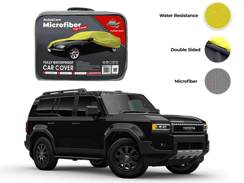 Toyota Land Cruiser LC250 Microfiber Car Top Cover - Model 2025 Image-1